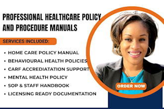 write home care, behavioral health policy and procedure, carf accrediation