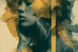 design stunning unique album and single covers for cd, vinyl, spotify