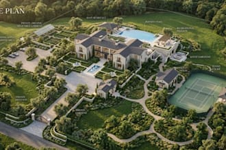 create luxury property development concepts and exceptional site planning