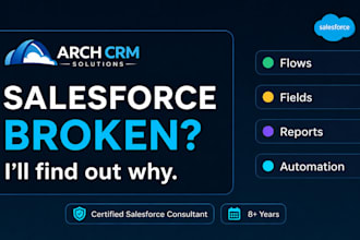 diagnose and fix your broken salesforce flow, apex or automation