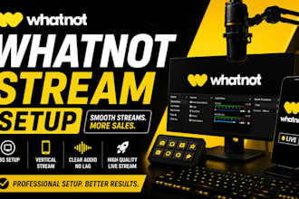 setup whatnot obs studio for smooth live selling