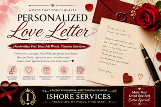 make letters to your loved one