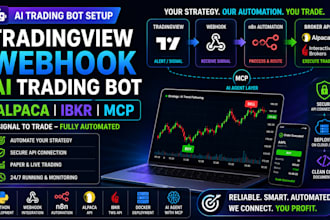 fix tradingview webhook alpaca ibkr ai trading bot n8n mcp api automation