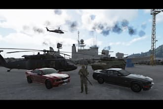 create custom arma 3 or arma reforger weapons and mod assets