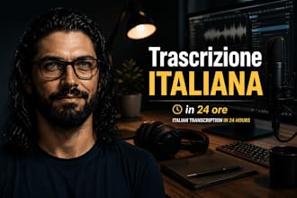 trasformo un file audio o video in un testo accurato e ben formattato