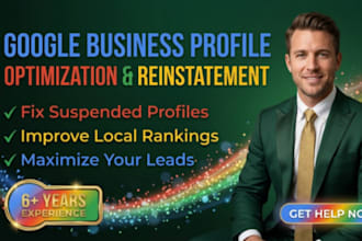 reinstate google my business suspended gmb profile fix suspension