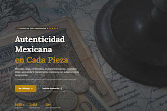 design a high converting small business landing page