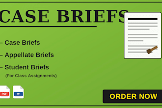 summarize and brief cases using irac method