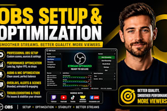 setup and optimize obs studio for professional live streaming