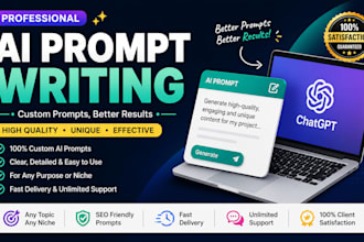 write professional ai prompts for your business