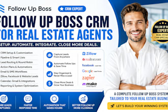 setup follow up boss CRM for real estate agents