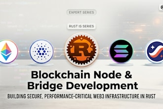 build custom blockchain solutions