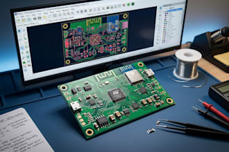 design smart device pcb, low power electronics and kicad pcb