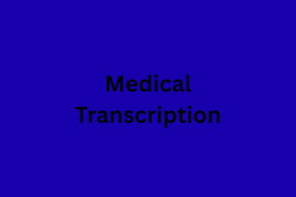 write professional medical transcription for you