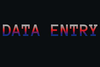 do expert data entry and seamless data migration