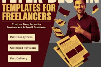 design professional flyer brochure