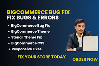 fix bigcommerce bugs and errors