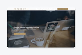 design looka website, looka website redesign, landing page, ionos website