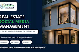 manage your real estate social media marketing