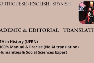 translate your academics works from english to portuguese