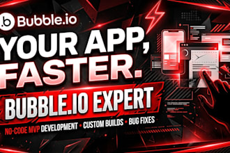 supercharge bubble io saas web app with stripe custom apis, ai and bubble mvp