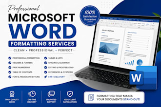 professional microsoft word document formatting