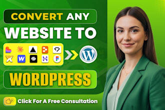 convert or clone wix, claude, vercel, replit, durable, ai, lovable to wordpress