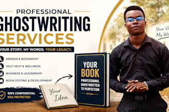 ghostwrite your nonfiction life story memoir selfhelp motivational business book