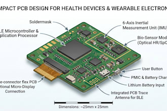 design compact pcb for health devices and wearable electronics