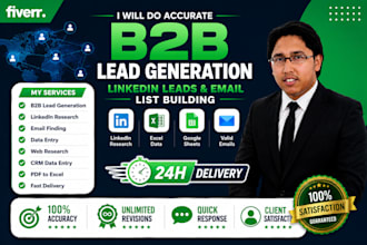 build a verified prospect list with decision makers and business email