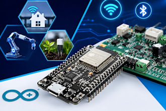 design pcb, esp32, arduino, iot hardware, and firmware development