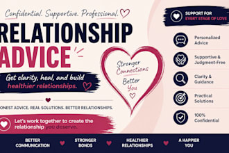 be your relationship advisor and coach