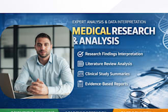 help with medical research and professional medical writing