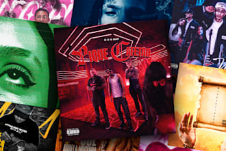 cover art design for your mixtape, album cover