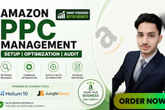 manage amazon PPC, amazon ads advertising and PPC audit