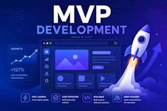 build a full stack mvp web app for your startup founder idea