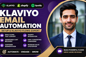 setup klaviyo email marketing automation spotify setup klaviyo flows