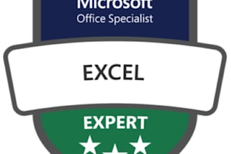 assist with any of your excel needs with my microsoft certified excel expertise
