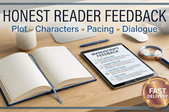 review your book with honest and constructive feedback