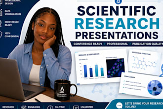 l design scientific research presentations and conference slides