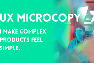 write clear UX microcopy for your app or website
