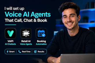 set up vapi ai chatbots retell ai voice agent developer voice ai booking agent