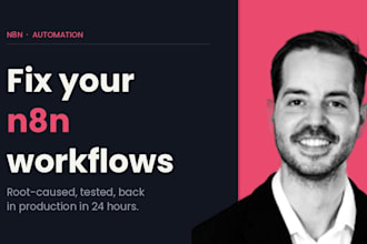 fix your n8n workflow errors in 24 hours