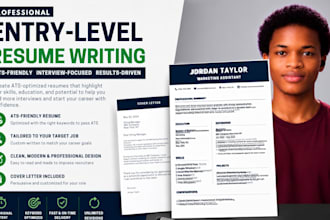 write an ats friendly entry level resume for job seekers
