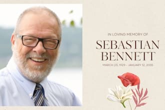design funeral program, obituary program, memorial flyer, obituary flyer, poster