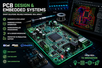 design mechanical pcb, power electronic product, iot, nvidia jetson in kicad