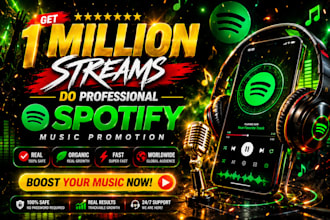do professional spotify music promotion, spotify album promotion