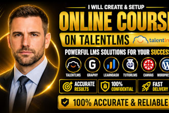 create course content on talentlms, learnworld, graphy, moodle and wordpresslms