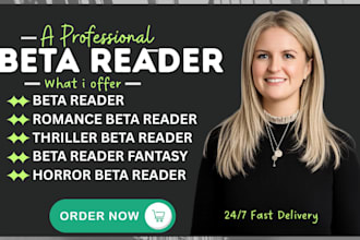beta reader, romance beta reader, thriller beta reader, horror beta reader