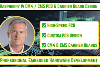 design cm4,cm5,raspberry pi, pcb and carrier board development